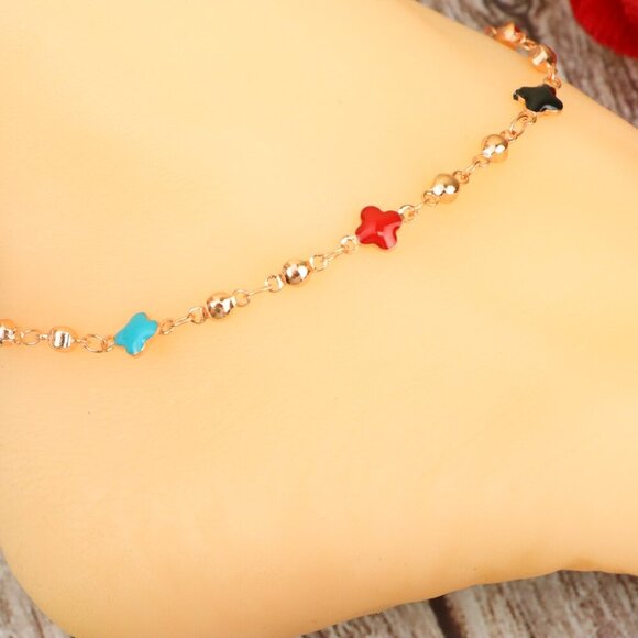 "Dainty Anklet for Women – Elegant Everyday Jewelry & Perfect Gift | MLCRC1019 - Picture 3 of 10